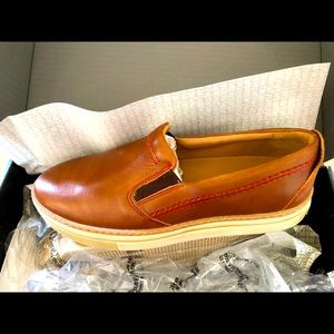 Lucchese Cowhide Slip On Sneakers